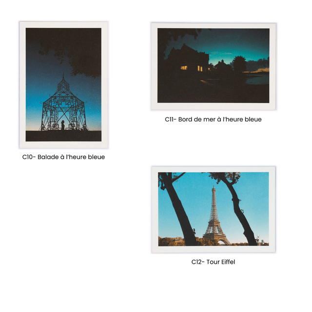 Lot de cartes doubles : 10 ou 20 cartes