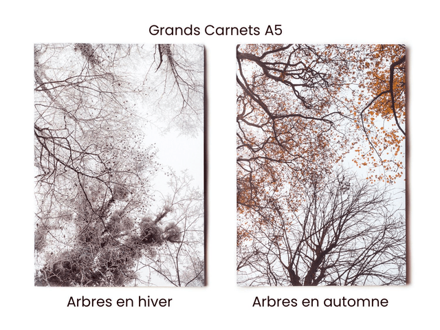 Lot de carnets de notes A5 - 64 pages blanches