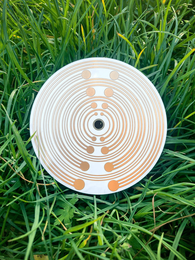 Disque Lakhovsky 94 mm - Avec trou central de 6 mm